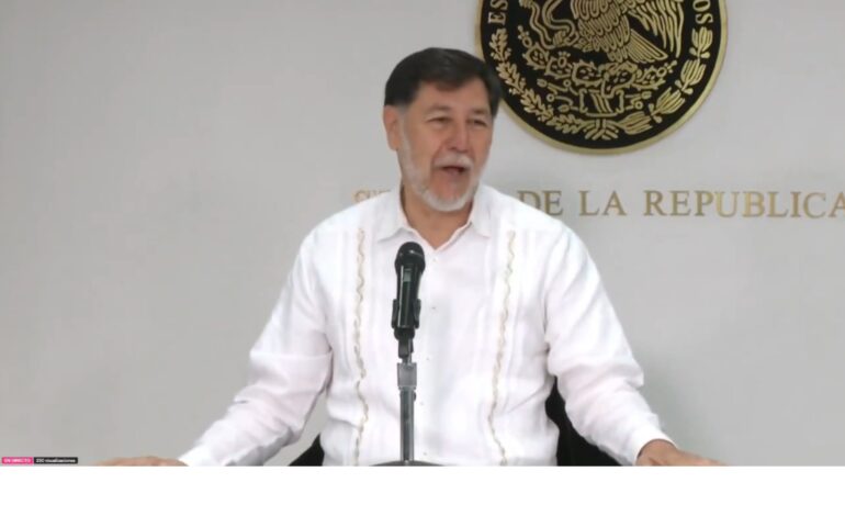 ¡Al fin! Noroña pedirá licencia al Senado para separarse de su cargo