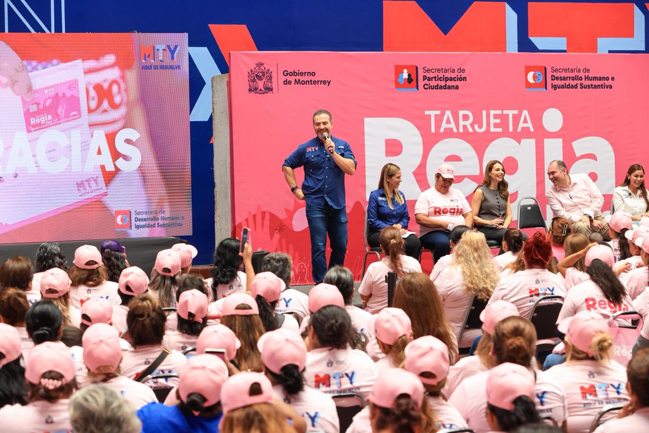 Continúa Monterrey reparto de Tarjeta Regia Plus