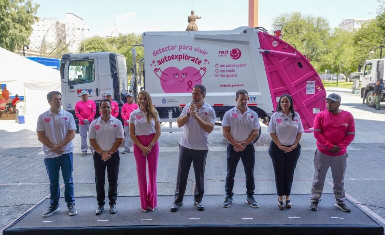 Inician Monterrey y Red Ambiental campaña preventiva contra el cáncer de mama