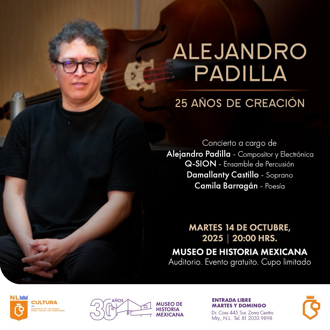 Alejandro Padilla celebra con un concierto en el MHM 25 años de magia creativa