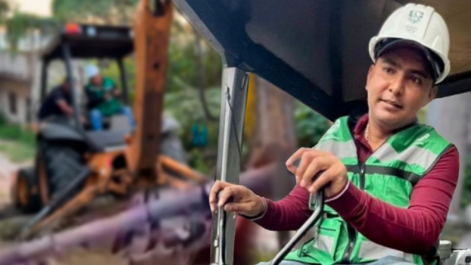 Alcalde derriba poste de energía por «pegarle» al experto