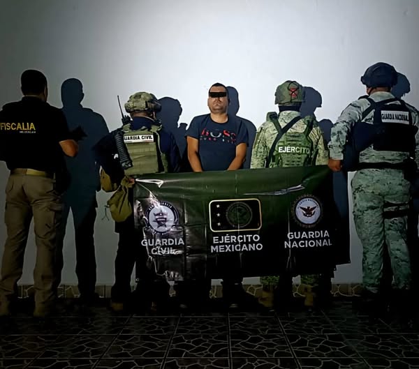 Capturan a «el Platano» extorsionador y asesino del líder limonero en Apatzingan