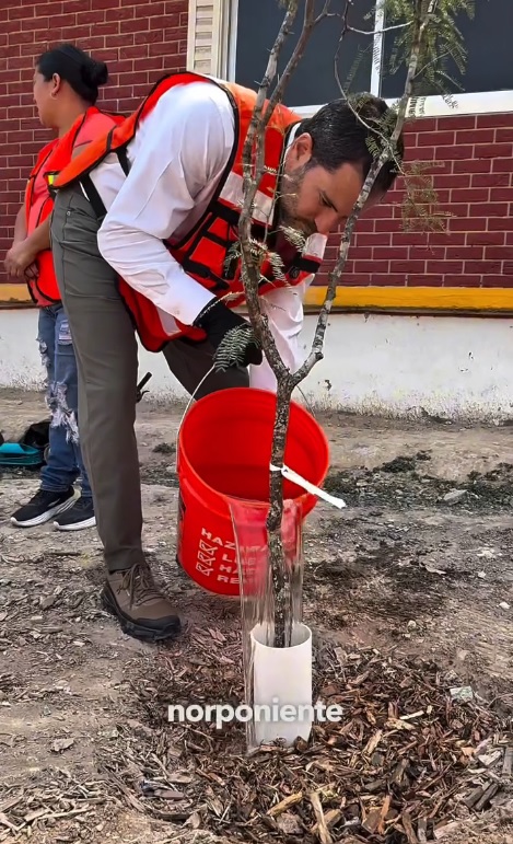 Arranca programa “Bosques Escolares” para reforestar escuelas de NL