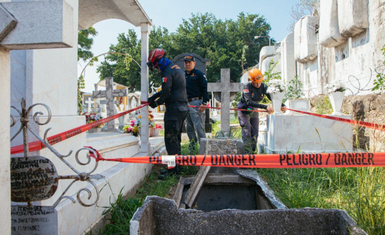 Gobierno de Guadalupe exhorta a propietarios a cuidar tumbas