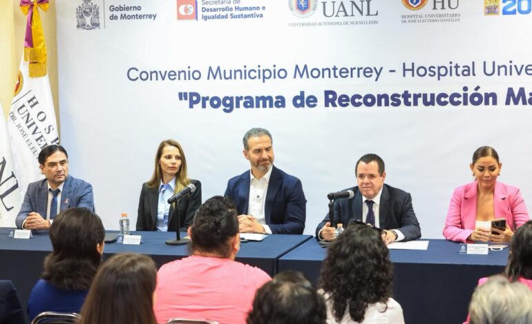 Brindará Monterrey atención integral a sobrevivientes de cáncer de mama