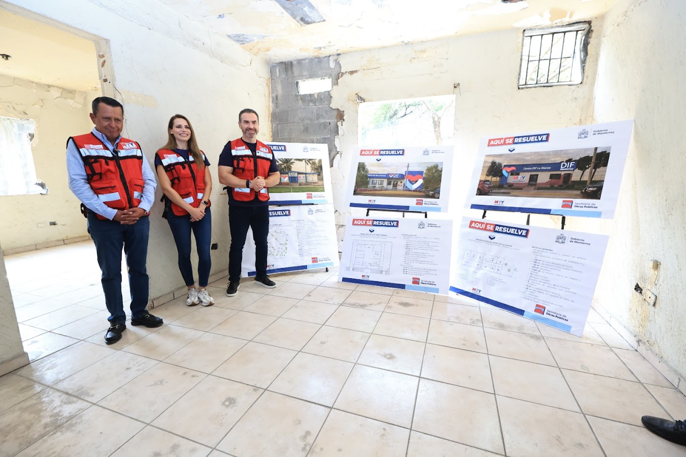 Arranca Monterrey rehabilitación simultánea de tres centros DIF