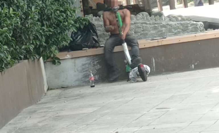 Robó un scooter del programa de Movilidad del Municipio ¡y quería venderlo en el fierro!