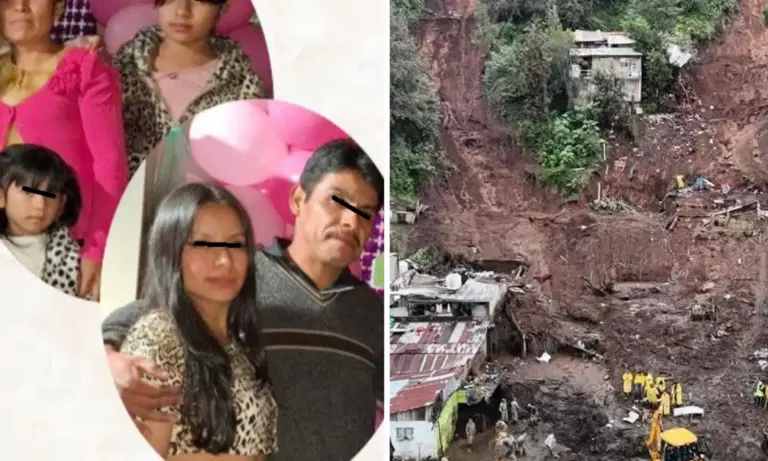 Juntos vivieron… juntos murieron: Familia muere sepultada por alud en Huachinango, Puebla