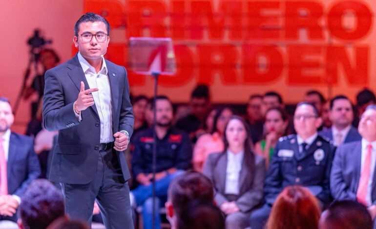 Orden, seguridad y educación: ejes del Primer Informe de Gobierno de Félix Arratia