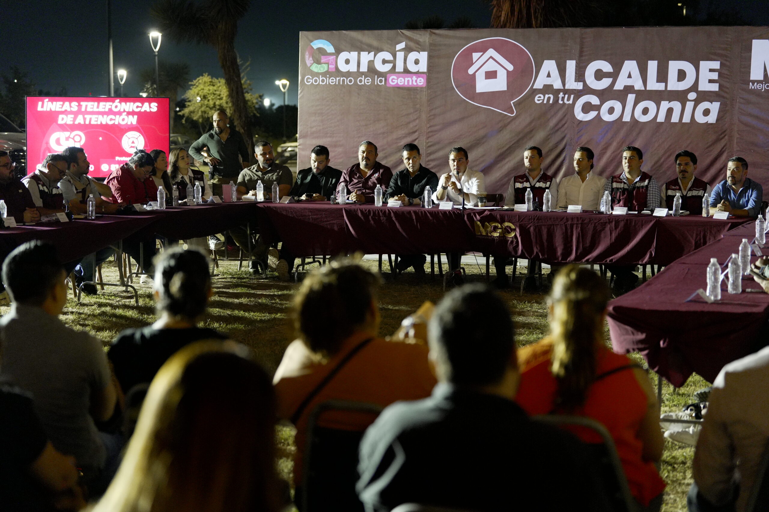 Lleva García «Alcalde en tu Colonia» a zona poniente de Cumbres