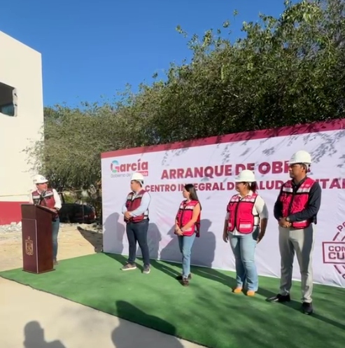 Inicia García obras para primera Clínica Municipal de Salud Mental