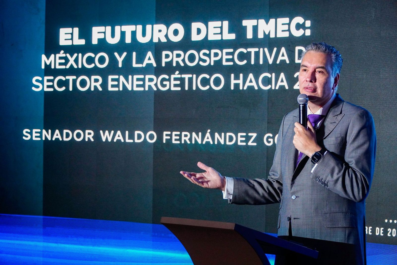 Fortalecer energía para fortalecer competitividad en México, asegura Waldo Fernández