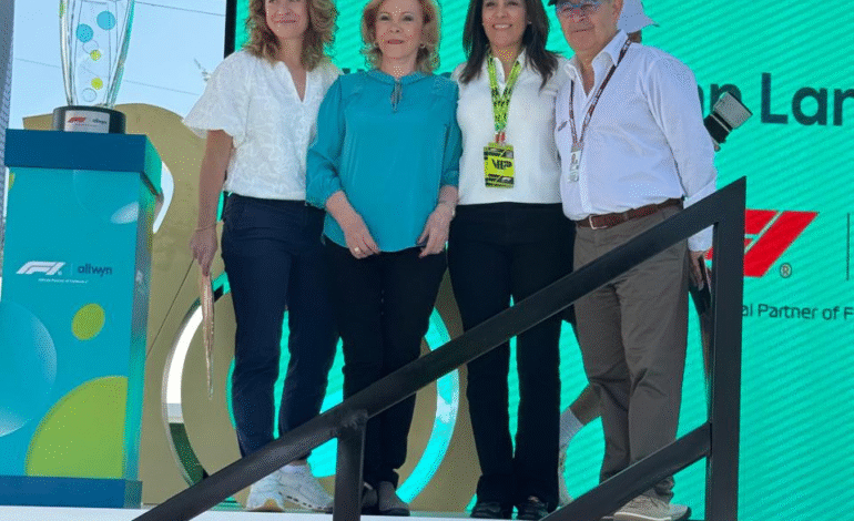 Organización dedicada al Síndrome de Down gana el premio F1® Allwyn Global Community Award en el Gran Premio de México