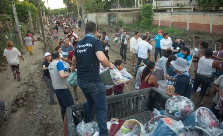 Grupo Coppel destina 20 millones de pesos para apoyar a las comunidades afectadas por las lluvias