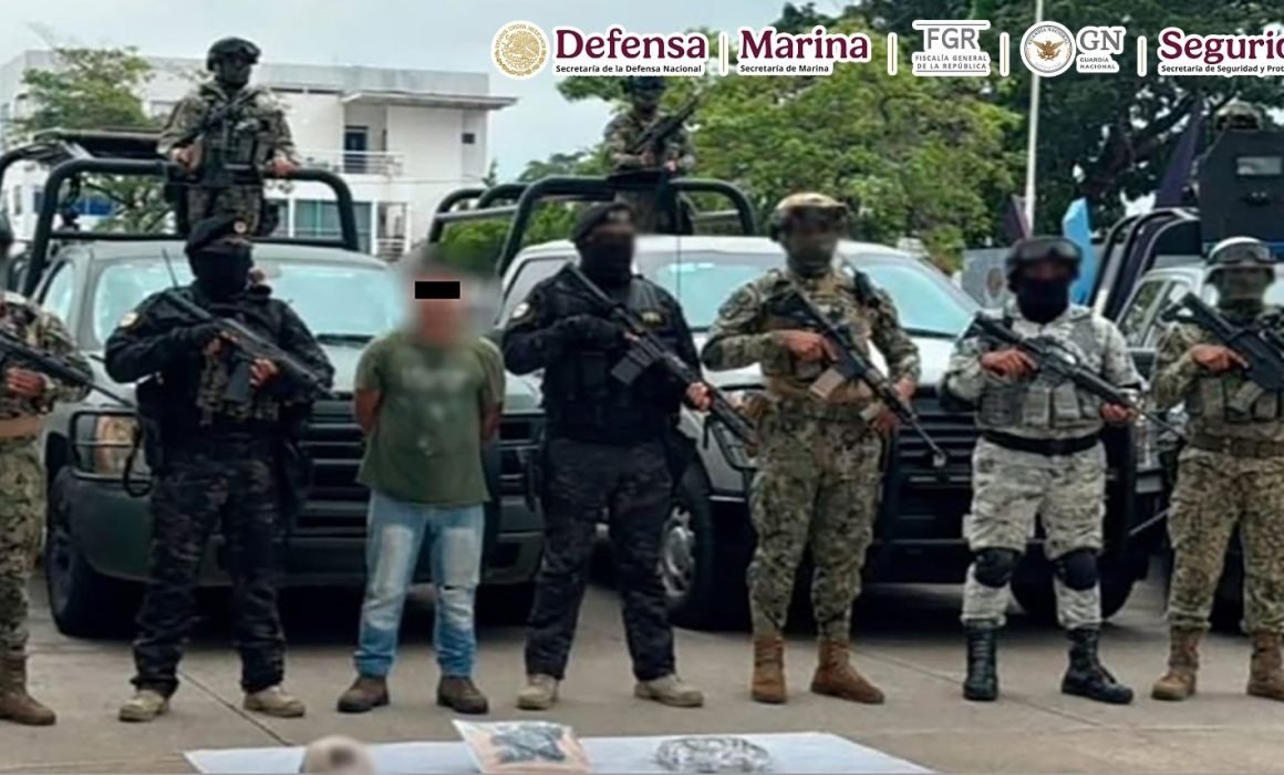 Atoran a presunto jefe de plaza del CJNG en Villahermosa