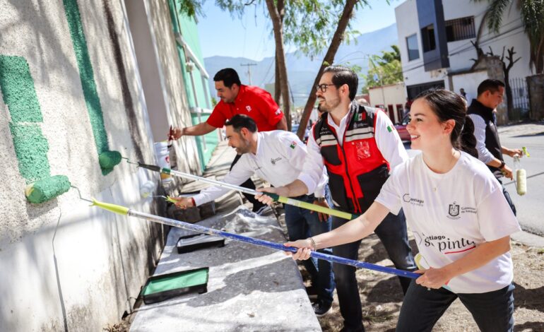Llevan «Santiago se Pinta» a La Cieneguilla