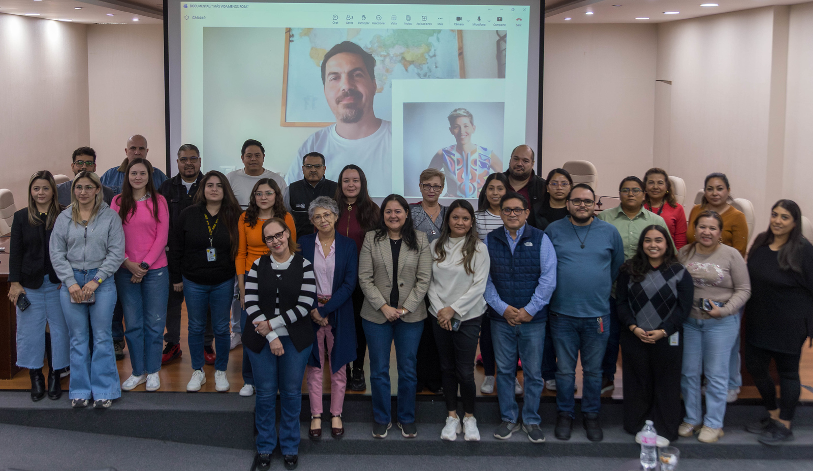 Visibiliza IEEPCNL el cáncer de mama con documental