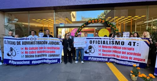 Por Reforma Judicial cesan a Juzgadores, pero sin liquidarlos: Exigen indemnización