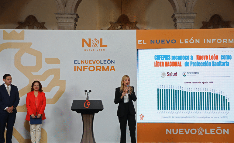 Se consolida NL como líder nacional de Protección Sanitaria y fortalece la Transparencia Gubernamental