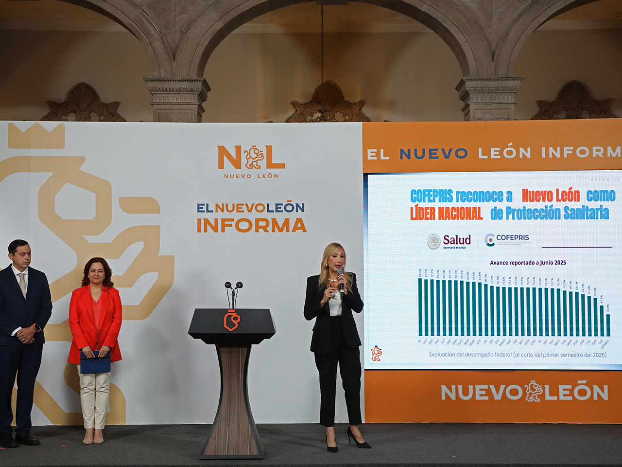 Se consolida NL como líder nacional de Protección Sanitaria y fortalece la Transparencia Gubernamental