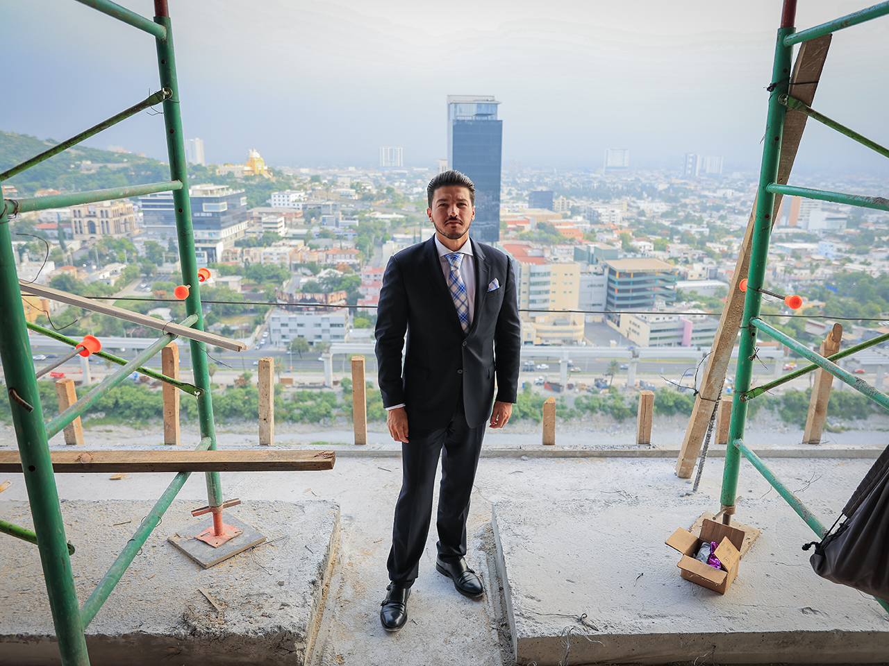 Avanzan obras del Cuartel General de Fuerza Civil NL