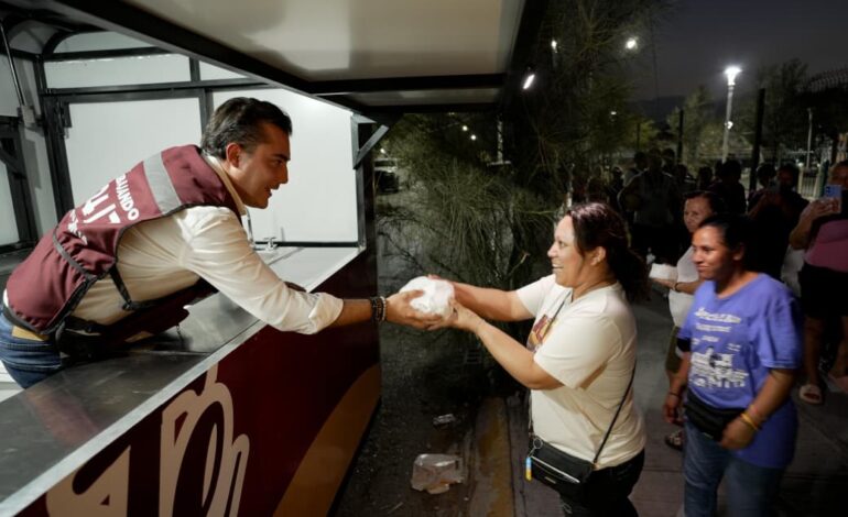 Apoya García economía familiar con “Tortillería Móvil de la Gente”