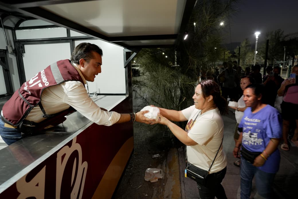 Apoya García economía familiar con “Tortillería Móvil de la Gente”