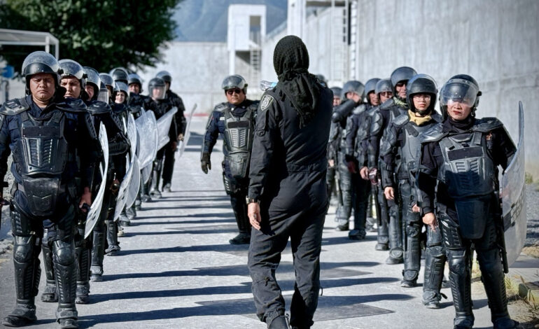 Profesionaliza Guadalupe Fuerza Operativa Policial