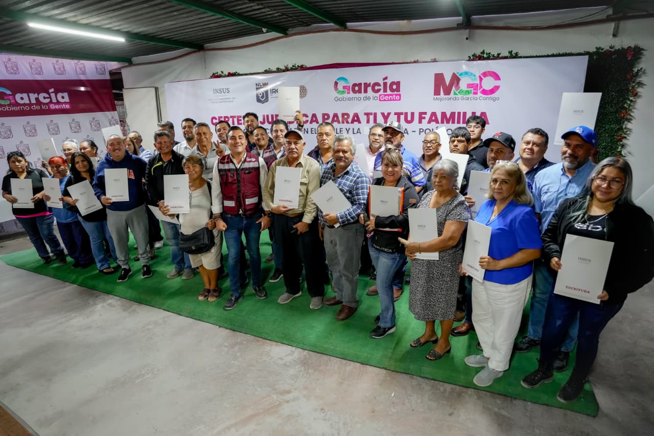 Da García legalidad jurídica a patrimonio de vecinos de El Fraile