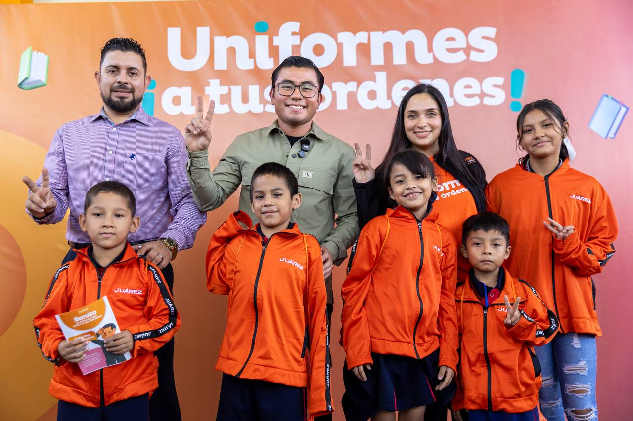 Concluye Juárez la entrega de más de 150 mil uniformes gratuitos