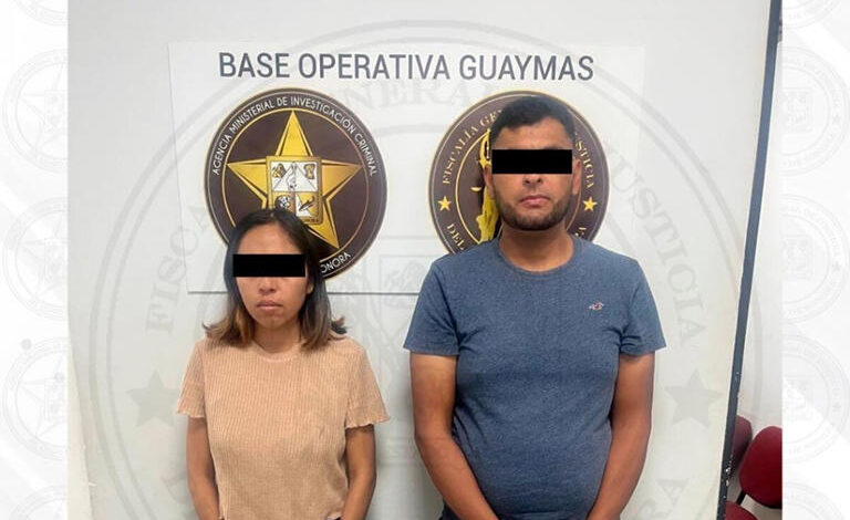 Videograban las golpizas que le daban a su bebé: los detienen en Guaymas