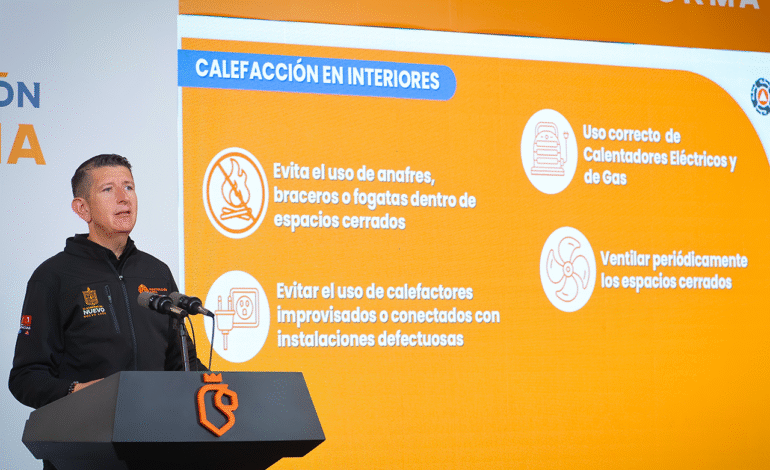 Presenta Protección Civil programa de acciones y recomendaciones ante temporada invernal 2025-2026
