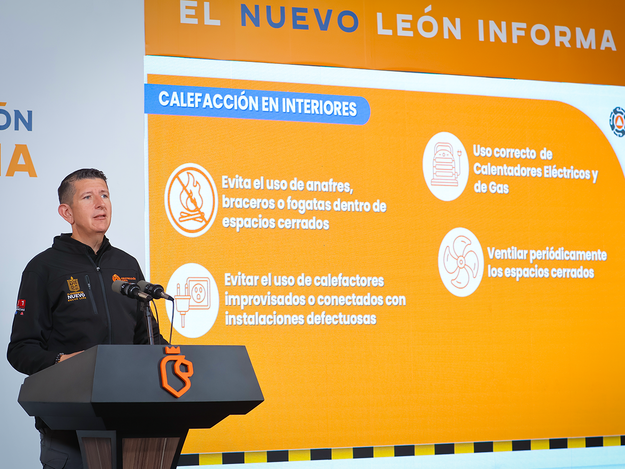 Presenta Protección Civil programa de acciones y recomendaciones ante temporada invernal 2025-2026