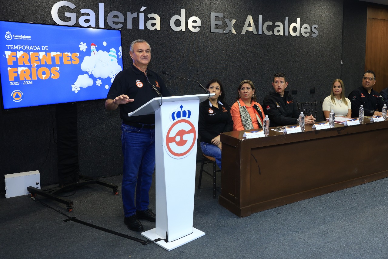 Activa Guadalupe Comité de Protección Civil por temporada invernal