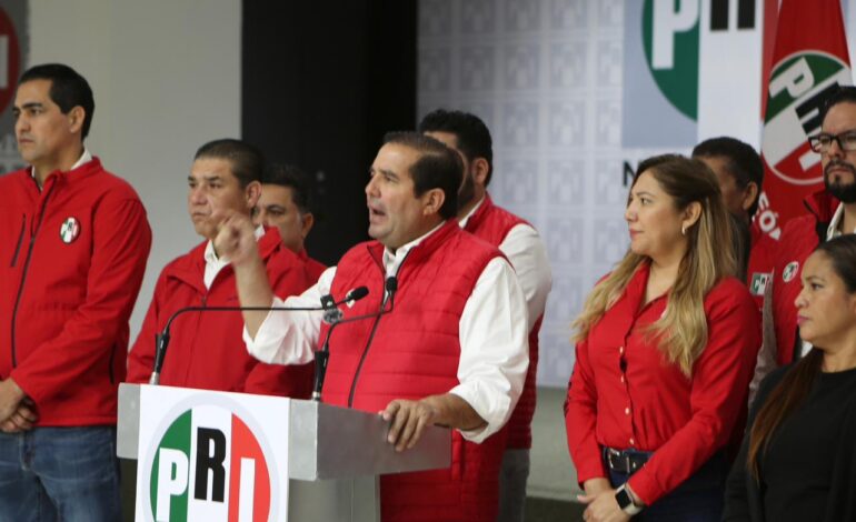 “Morena quiere manipular las elecciones del 2027 adelantando la revocación de mandato”: PRI NL