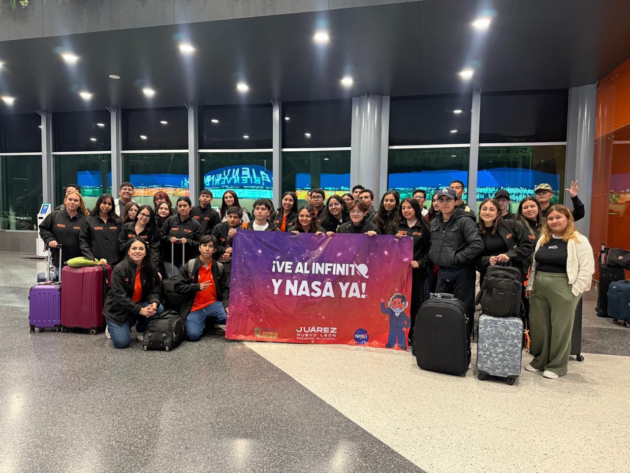 Juárez hace historia al enviar a 40 jóvenes a capacitación en la NASA