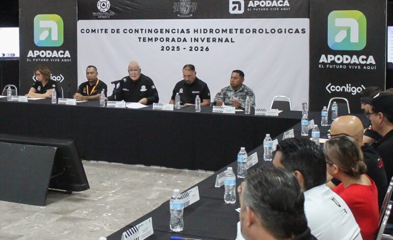Presenta Apodaca programa de prevención por la Temporada Invernal 2025–2026