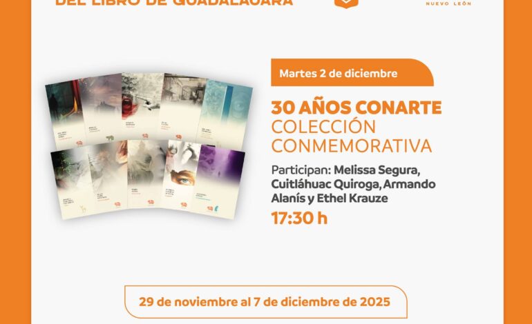 Libros y Autores de Nuevo León llegan a la FIL Guadalajara