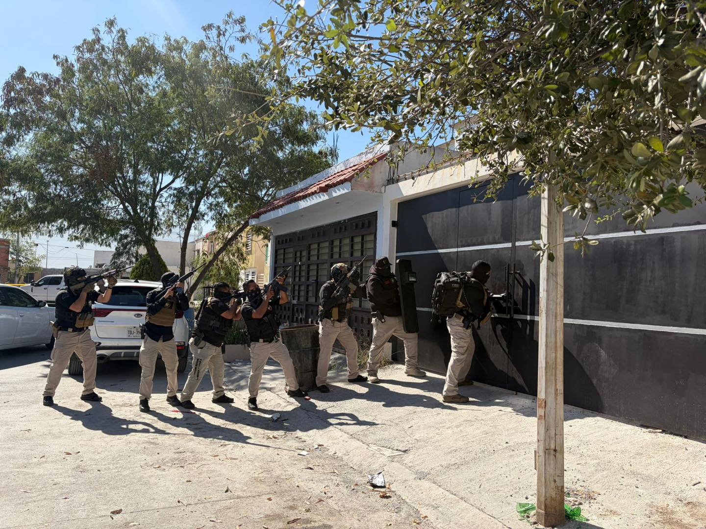 Catea Antisecuestros vivienda en García