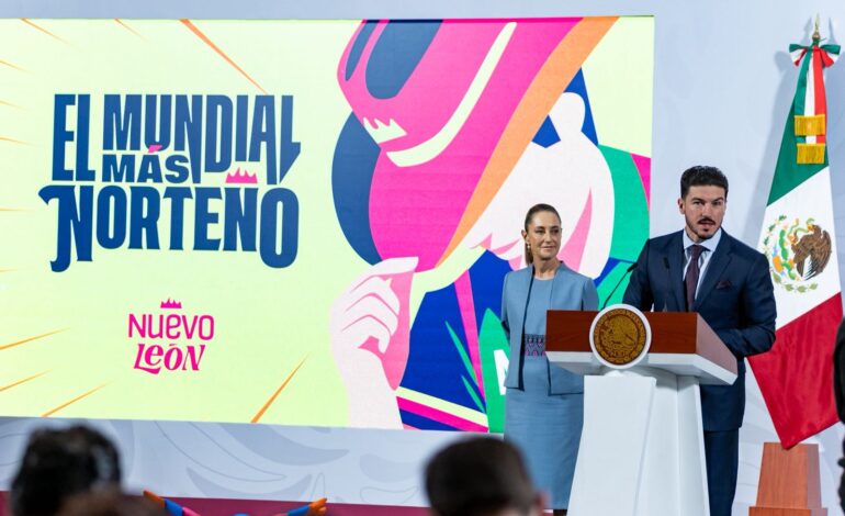 Inversión para El Mundial será un gran legado para NL: Samuel García