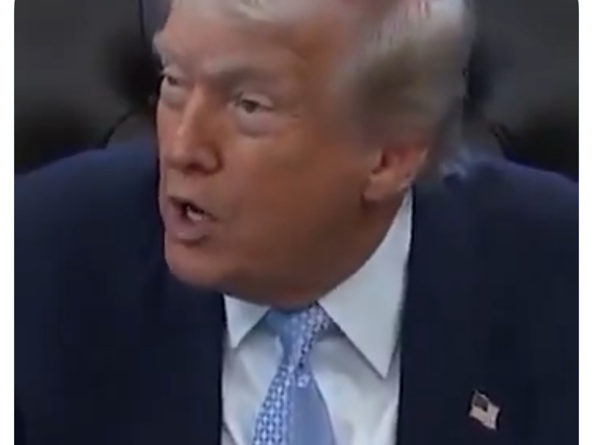 Se confirma exclusiva de Agapo: Trump estuvo atento a la marcha del sábado