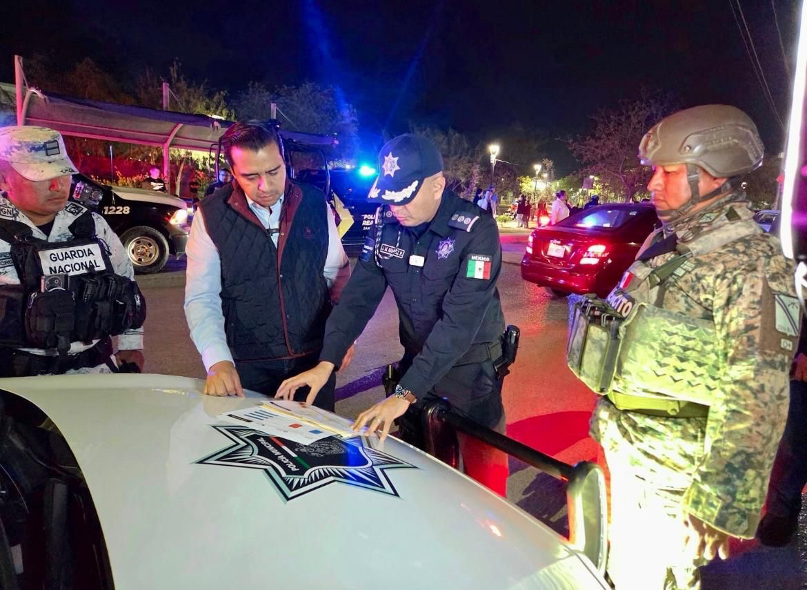 Encabeza Nava operativo táctico de seguridad en navidad