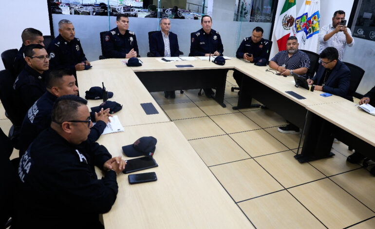 Comparten estrategias Guadalupe y agencias de seguridad de EU