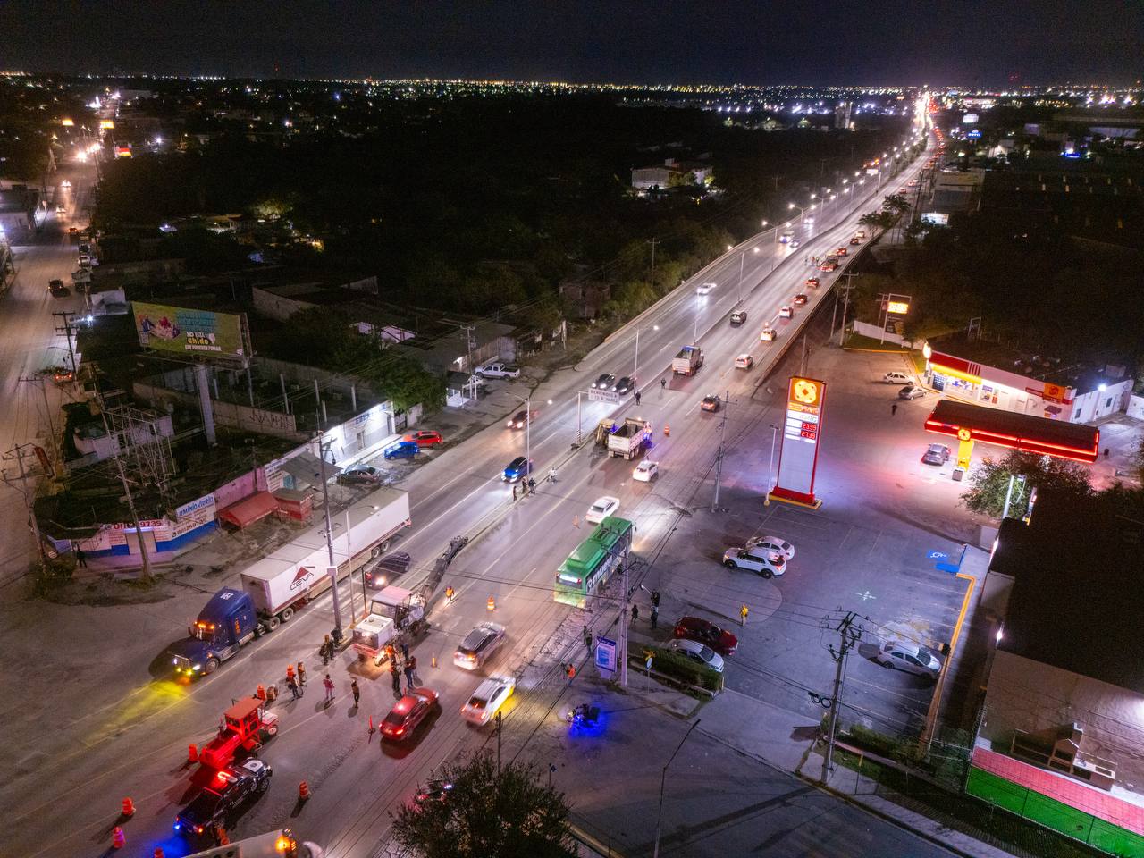 Félix Arratia pone en marcha pavimentación en avenida Benito Juárez