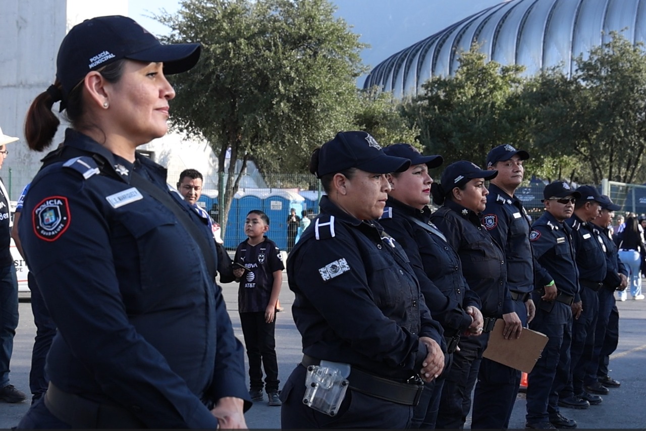 Alista Guadalupe operativo de seguridad para juego de Monterrey