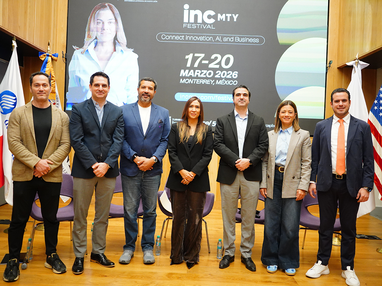 Promueve Nuevo León la innovación, la inteligencia artificial y los negocios con festival incMTY 2026