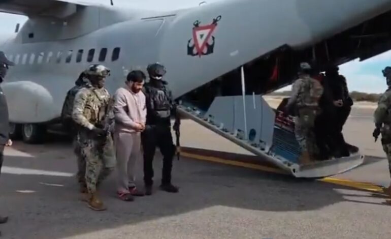 Captura la Marina a el ‘Limones’, extorsionador de comerciantes  y ganaderos en Durango