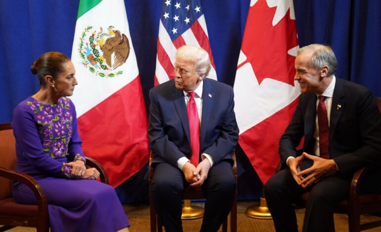 Primer reunión con Trump y Carney salió ‘excelente’ Sheinbaum