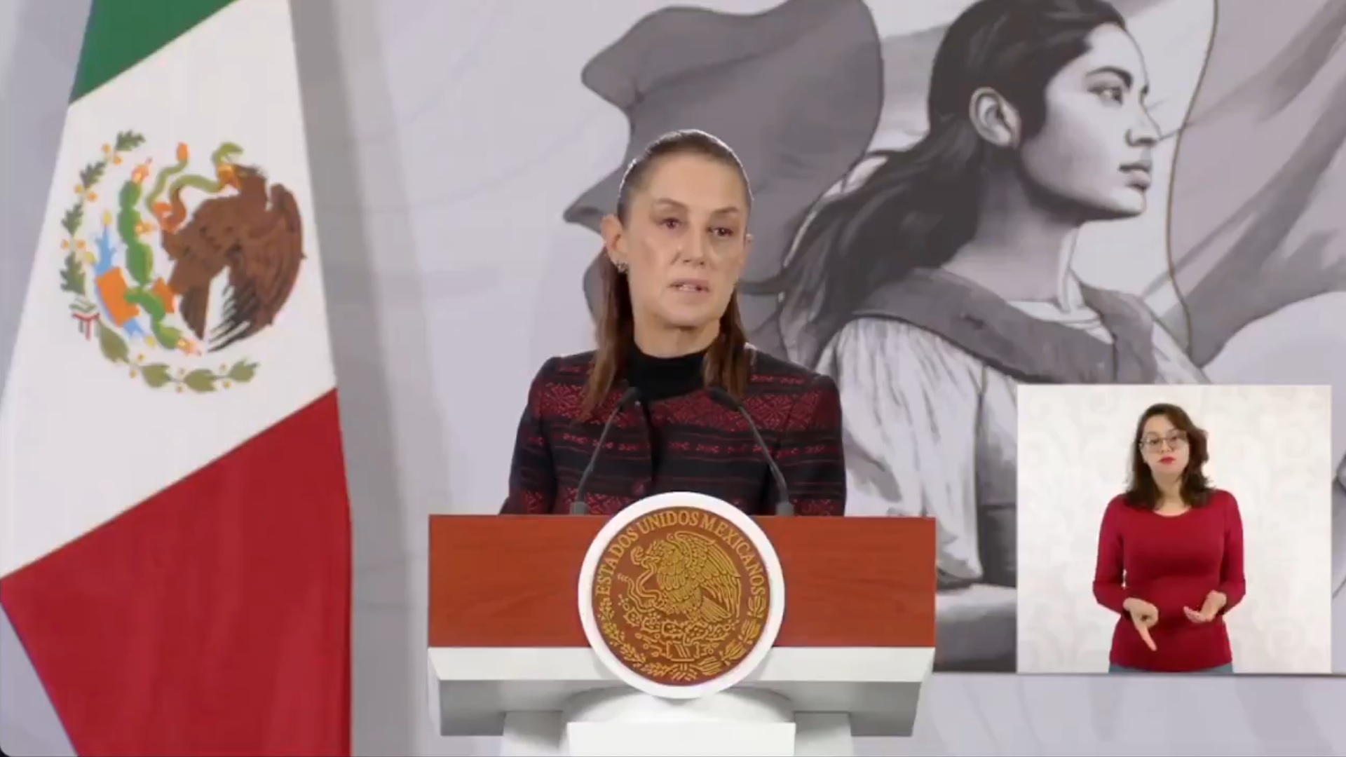 Pide Sheinbaum a ONU intervenir ante amenaza de EU sobre Venezuela