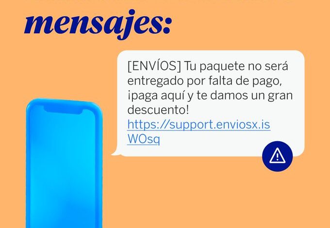 ¡Cuidado! alertan por estafas ligadas a envíos inexistentes